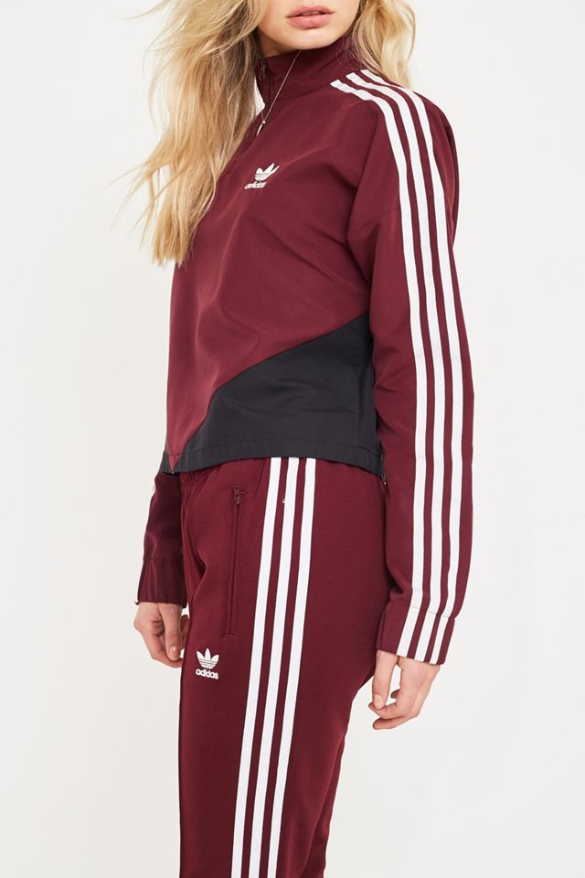 adidas Originals CLRDO Maroon Track Pants #4