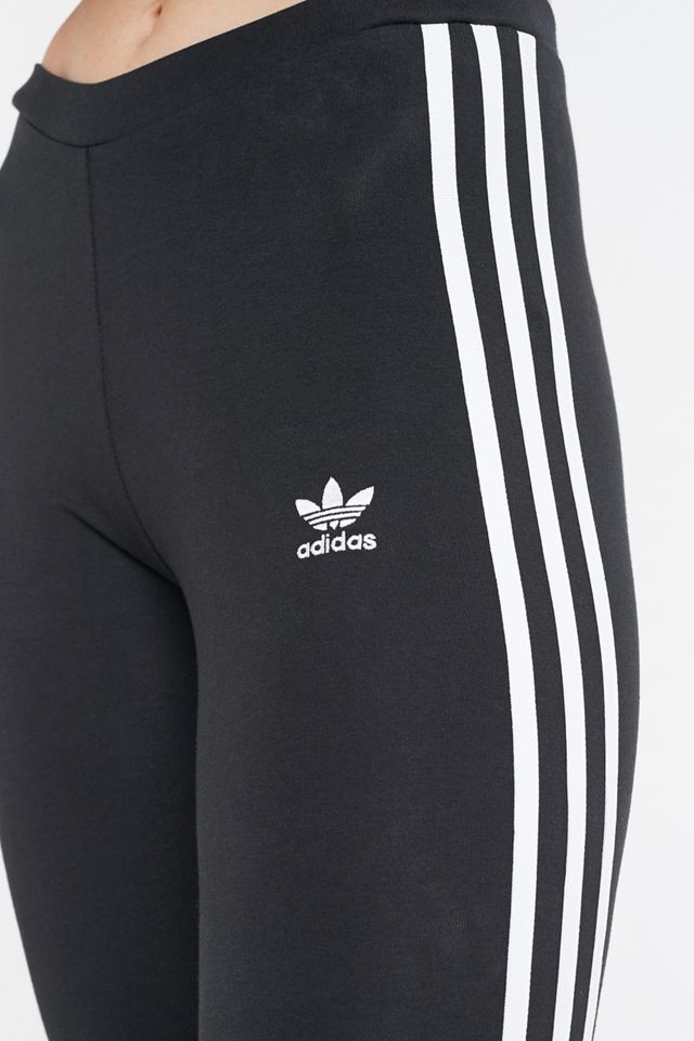 adidas Originals Black 3-Stripe Leggings #1