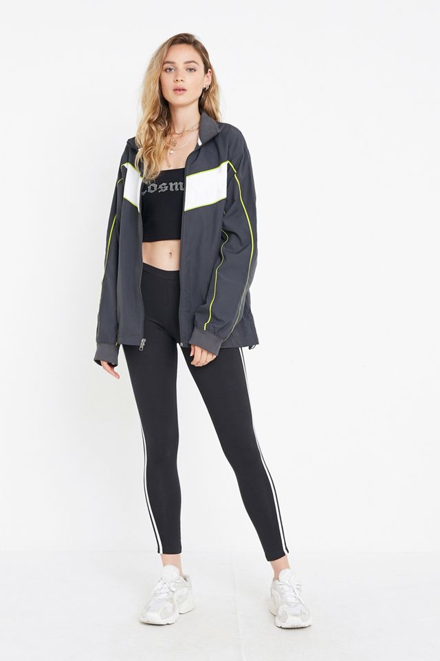 adidas Originals Black 3-Stripe Leggings #2
