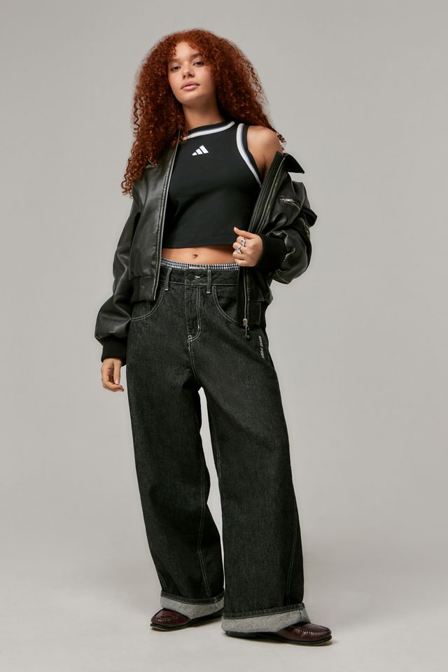 Tank Top Corto adidas Negro #1