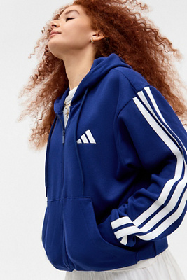Sweat à capuche 3-bandes taille: XS - adidas - Modalova
