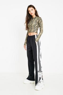 adidas Originals Adibreak 3 Stripe Black Taping Popper Track Pants