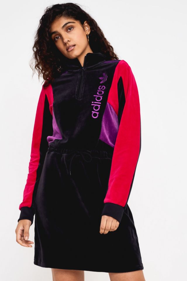 adidas originals velvet dress