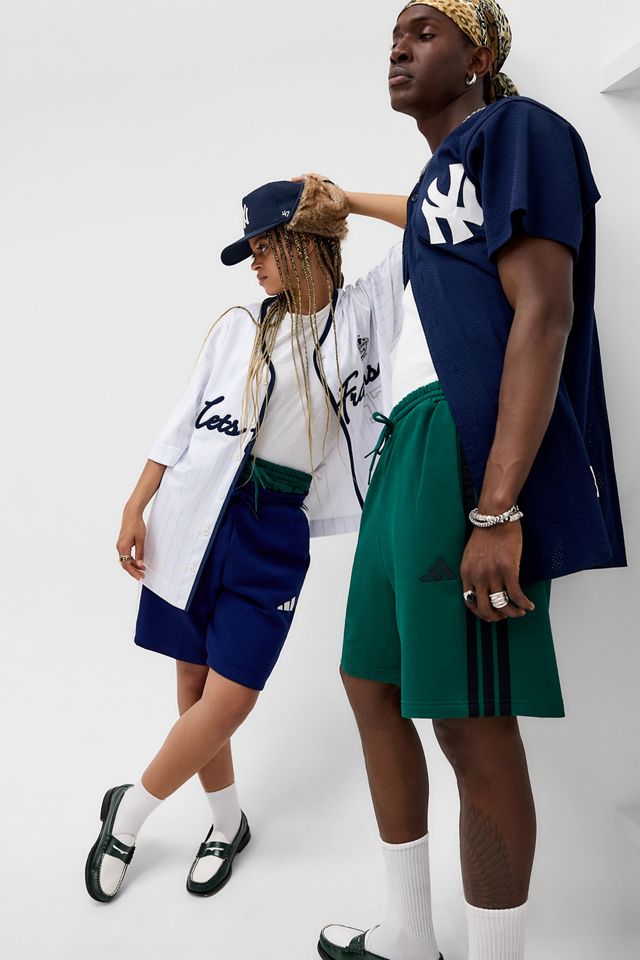 adidas Green Jersey Long Shorts #4