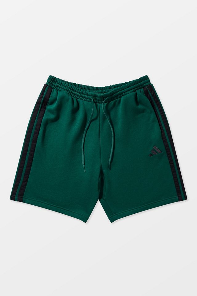 adidas Green Jersey Long Shorts #6