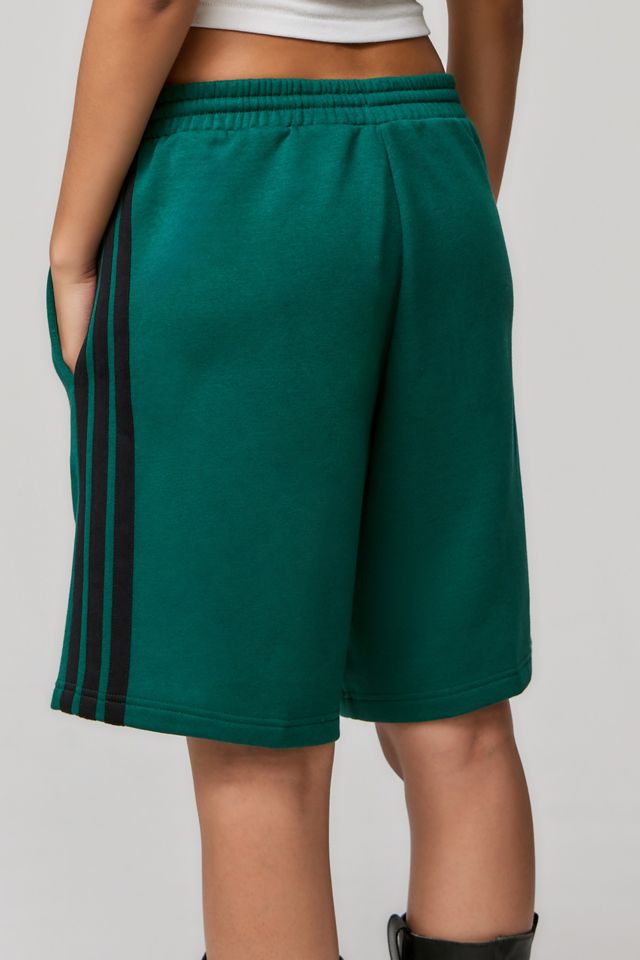 adidas Green Jersey Long Shorts #3