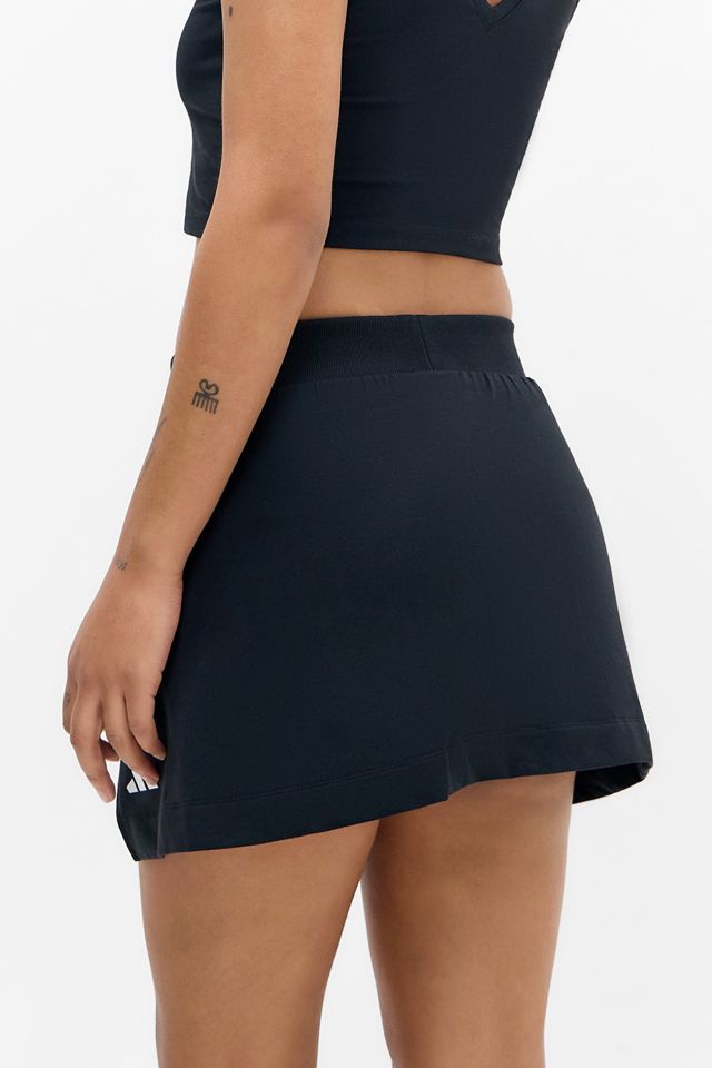 Falda Pantalón Envolvente Negra adidas #3