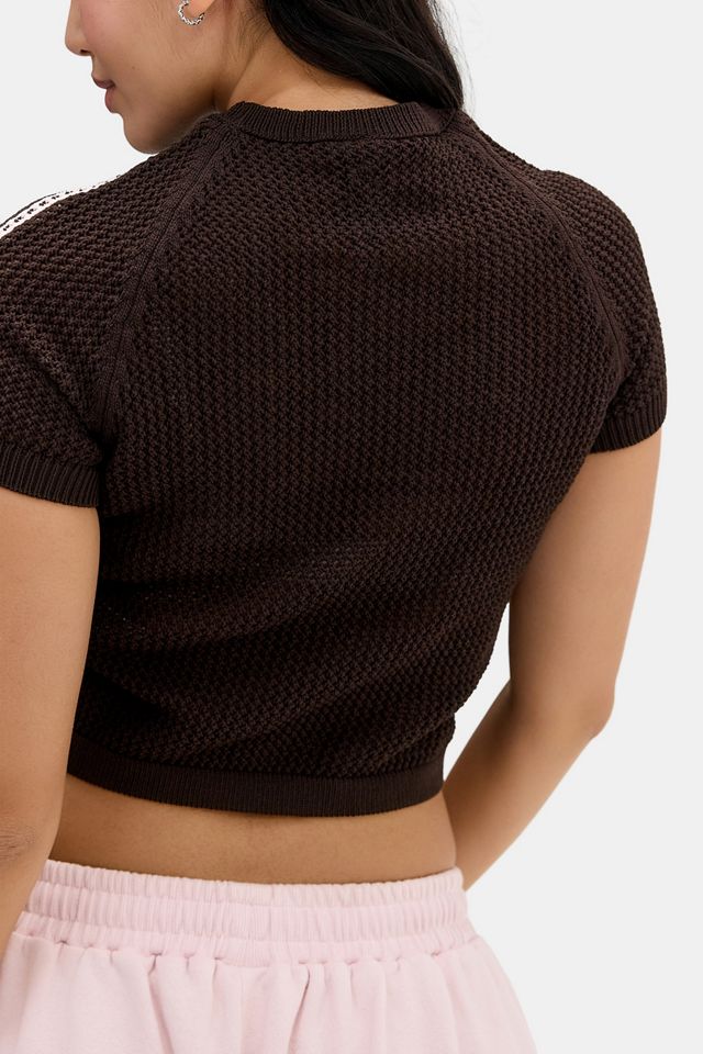 T-Shirt Corta adidas Originals Crochet 3-Stripes #3