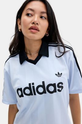 adidas Blue Football Jersey T-Shirt