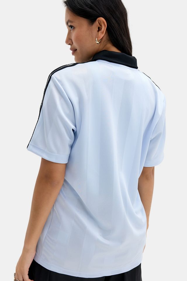 adidas Blaues Fußballtrikot T-Shirt #3