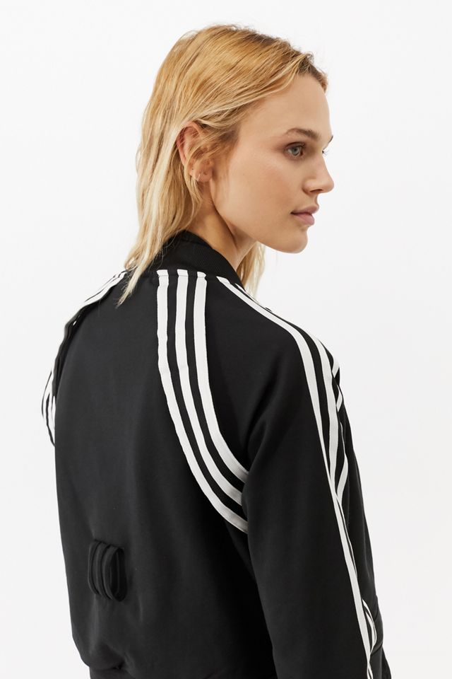 adidas Originals X Ji Won Choi X Olivia O'Blanc Black Cropped Track Top #2