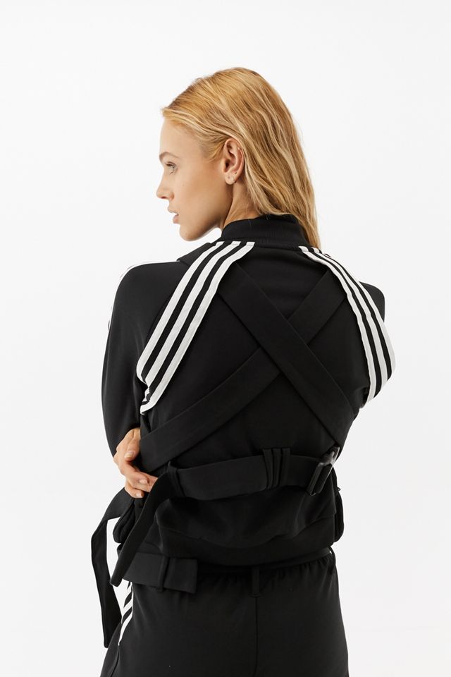 adidas Originals X Ji Won Choi X Olivia O'Blanc Black Cropped Track Top #3