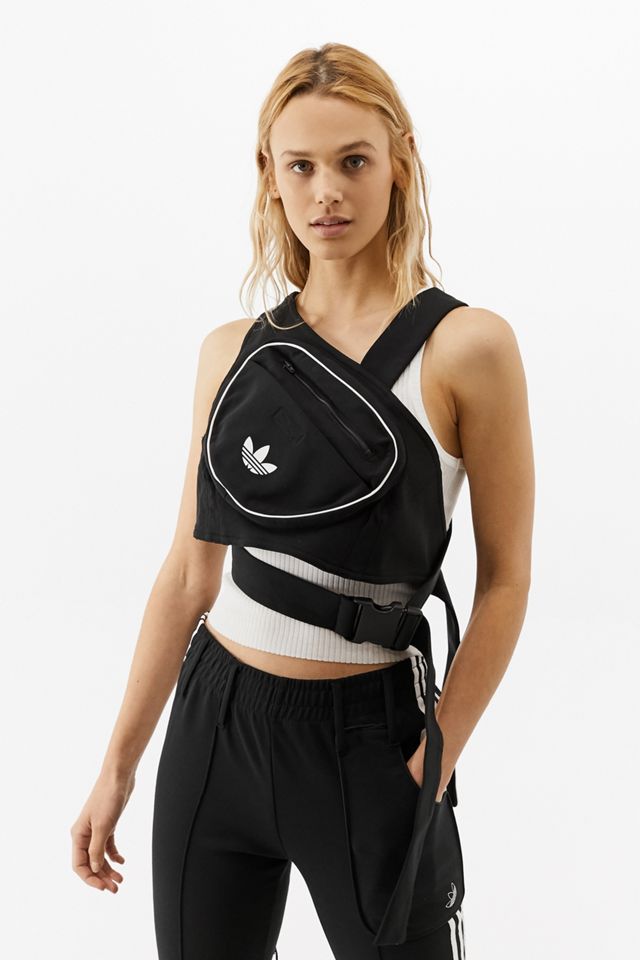 adidas Originals X Ji Won Choi X Olivia O'Blanc Black Cropped Track Top #5
