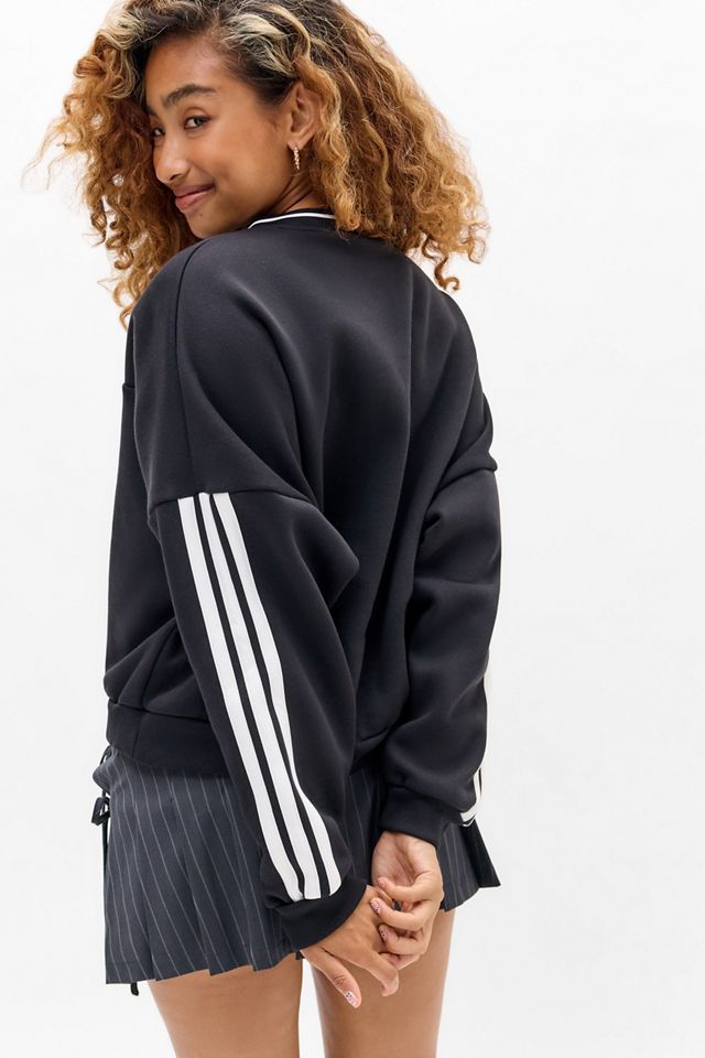 Sudadera adidas con Cuello Redondo y 3 Rayas Retro #3