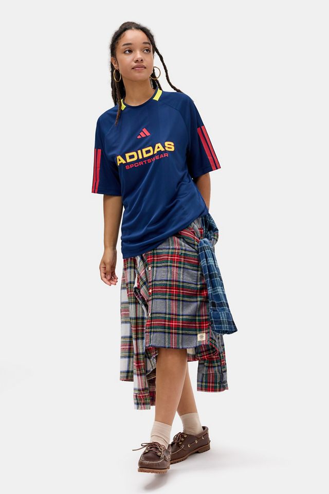 adidas Navy Collegiate Tiro Jersey T-Shirt #1