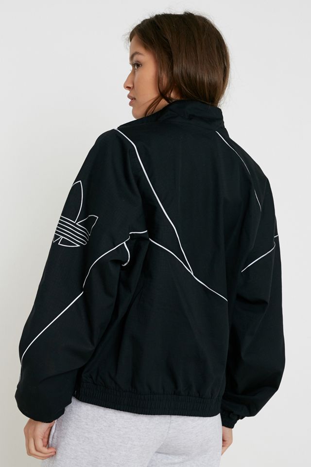 adidas Originals Black Panelled Track Jacket #4