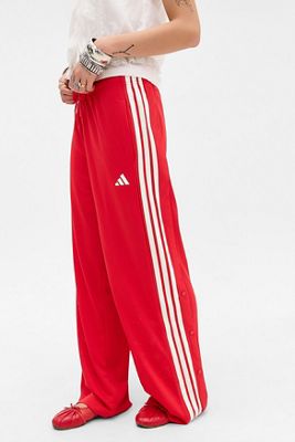 Pantalon de survêtement Adidas Rouge 3-Bandes