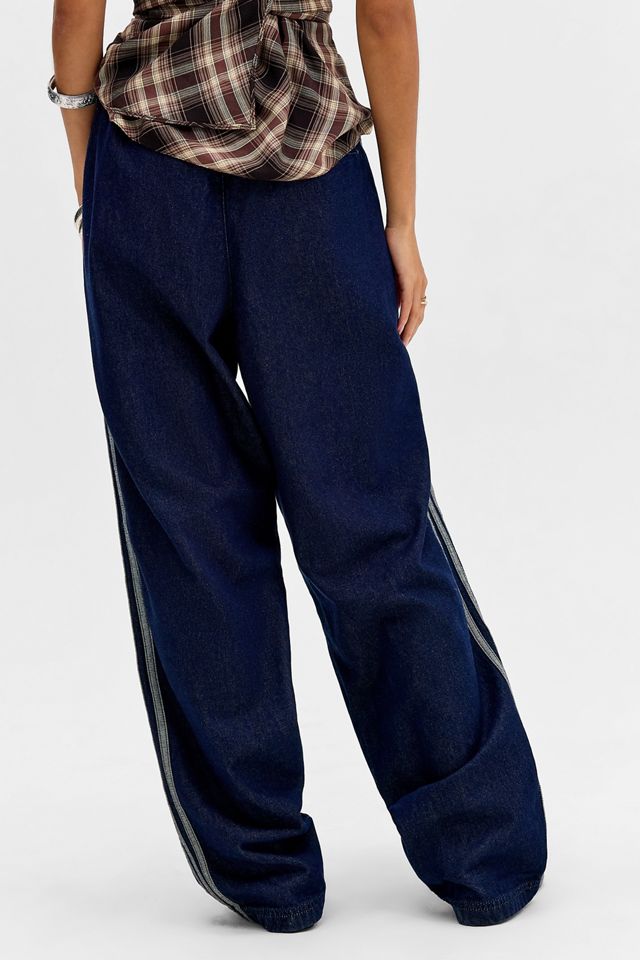 Adidas Originals Indigo Denim Track Pants #2