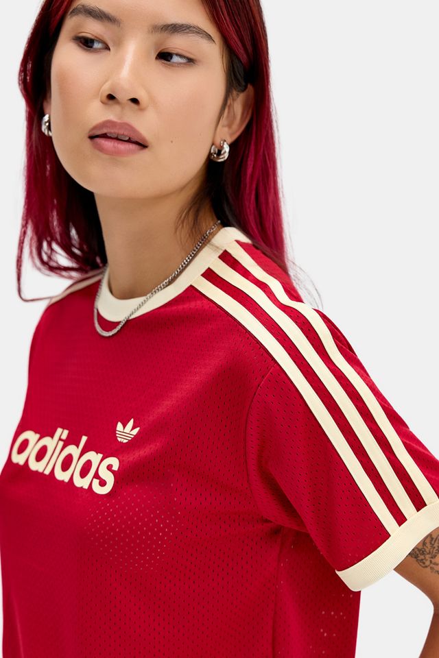 adidas Originals Red Mesh Tee #1
