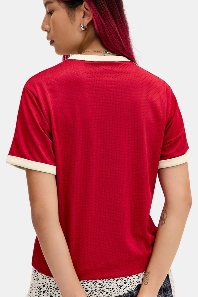 adidas Originals Red Mesh Tee #2