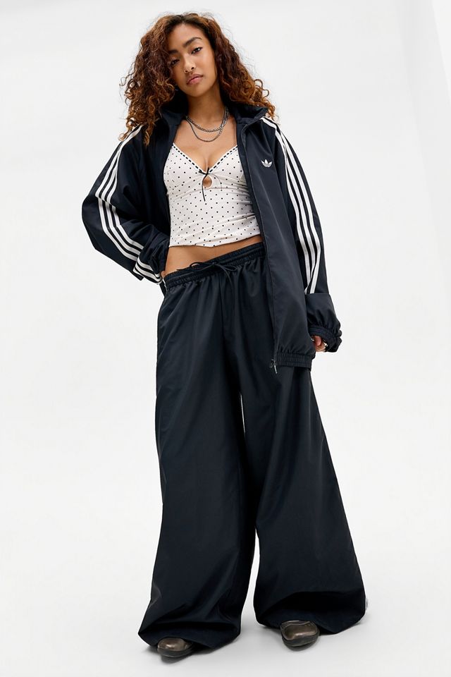 adidas Originals Schwarzes Super Baggy Trainingsoberteil #1