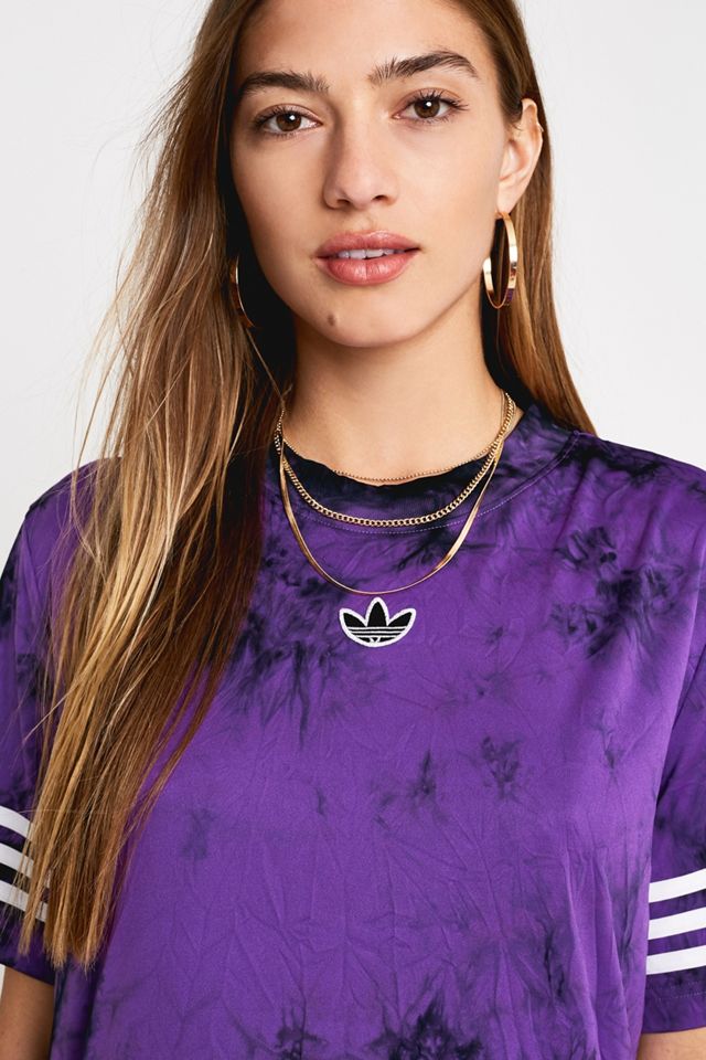 adidas Originals Purple Space Dye T-Shirt #1