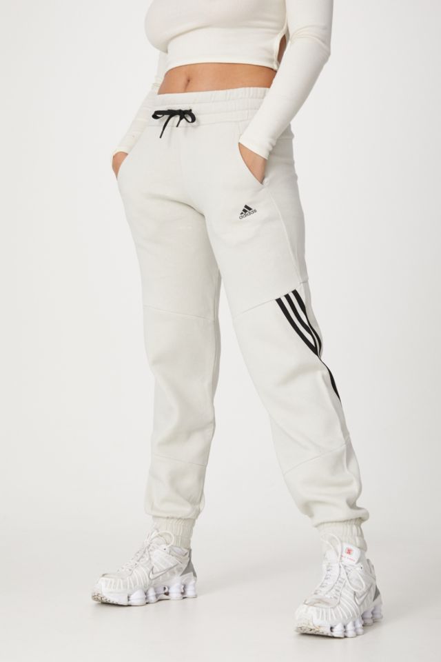 Adidas white cheap joggers womens