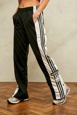 black and white striped harem pants