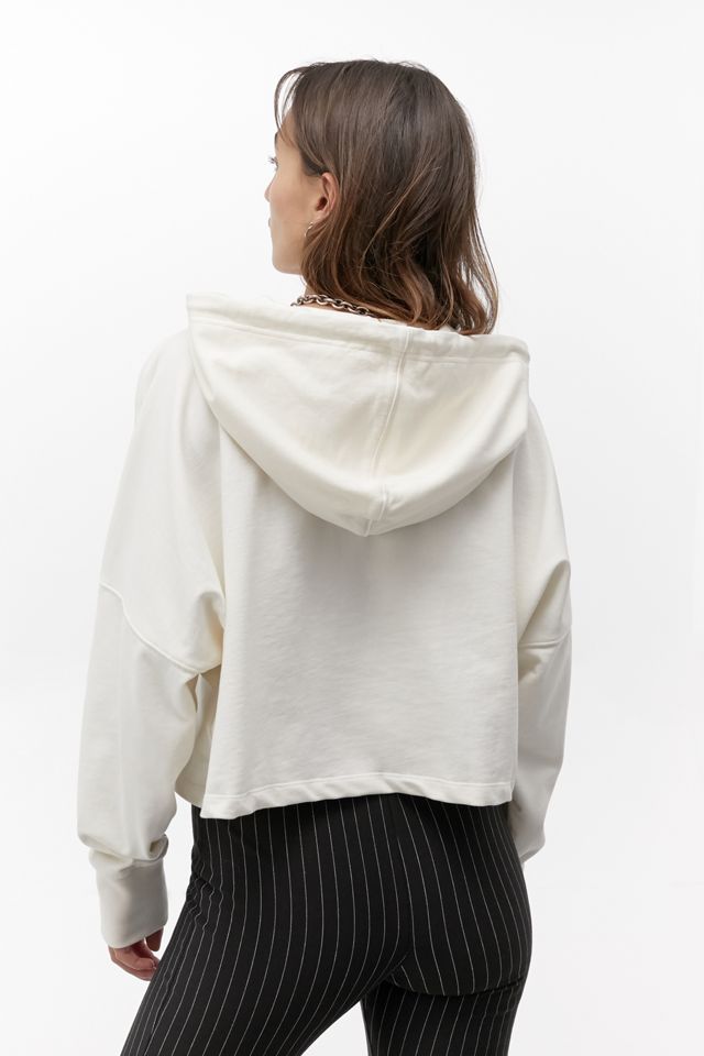 adidas Originals – Kurzer Hoodie mit Pailletten-Logo #3