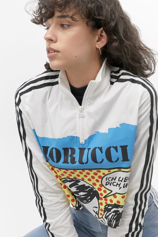 adidas Originals X Fiorucci  - Sweatshirt avec fermeture éclair partielle  #1