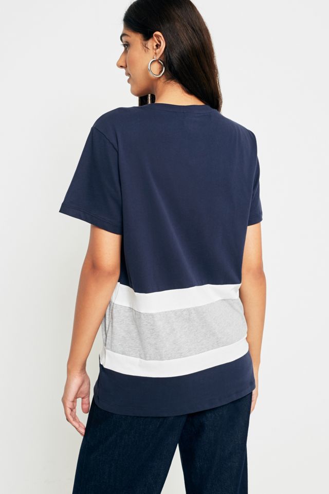 adidas Originals Colour-Blocked Trefoil Boyfriend T-Shirt #1