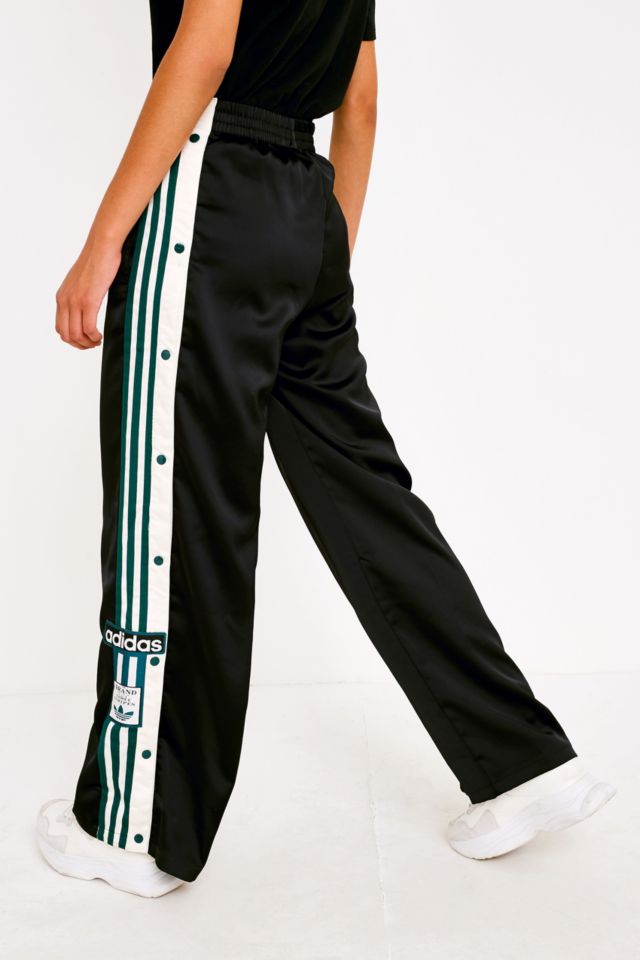 Adidas popper outlet track pants