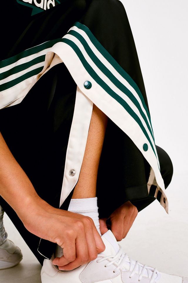 adidas Originals - Pantalon de survêtement pressionné Adibreak à 3 bandes noir et vert #3