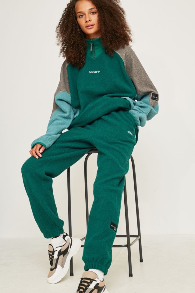 adidas Originals EQT Green Polar Fleece Track Pants