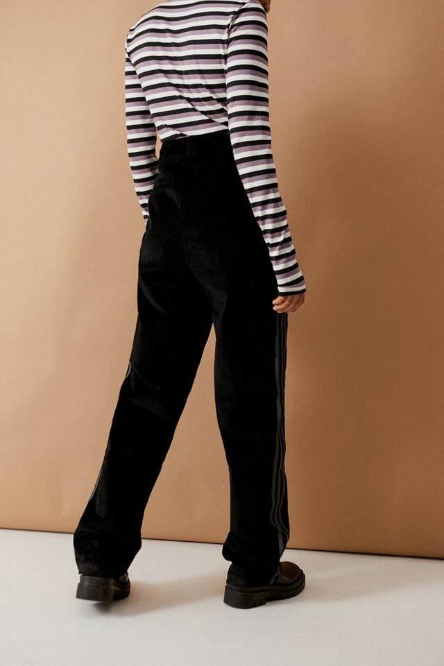 adidas Originals Black Corduroy Trousers #3