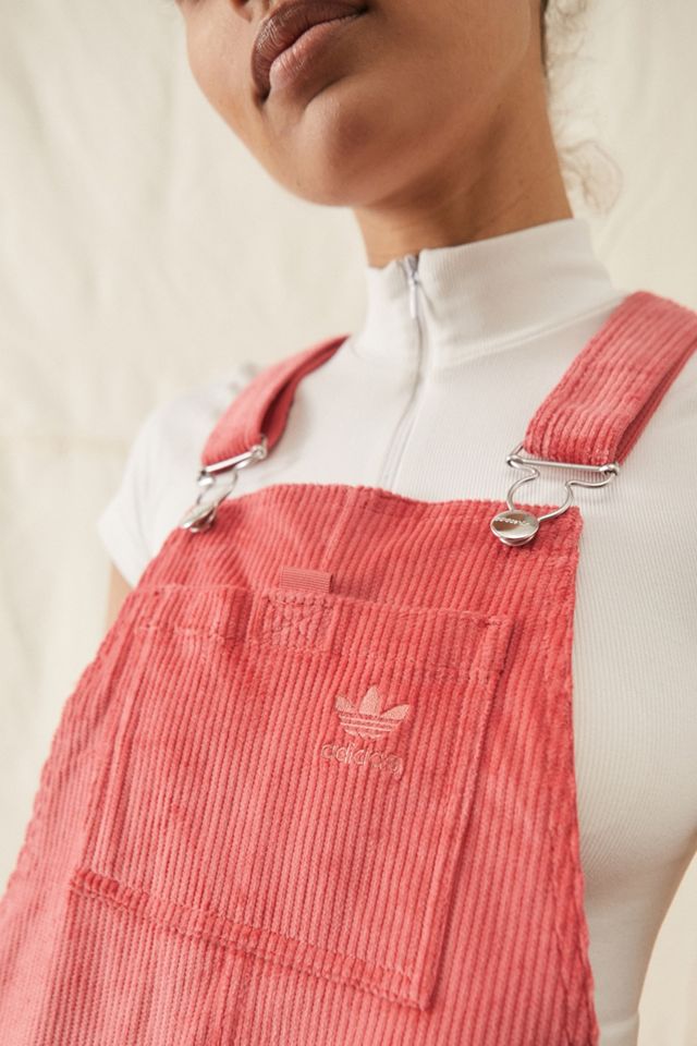 adidas Originals Pink Corduroy Dungarees #1