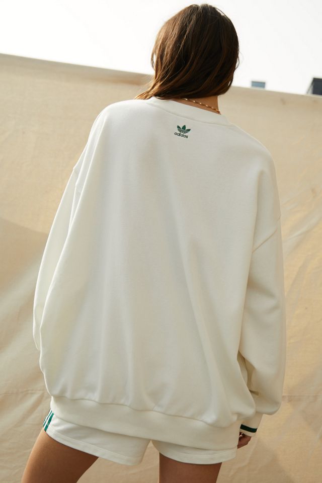 adidas - Sweatshirt Tennis Luxe blanc cassé #3