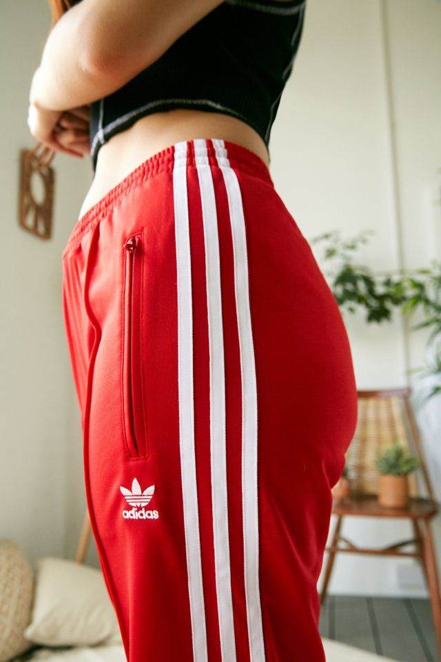 adidas Red Firebird Tracksuit Bottoms