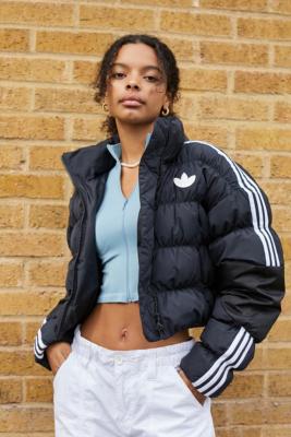 Ladies adidas puffer jacket on sale