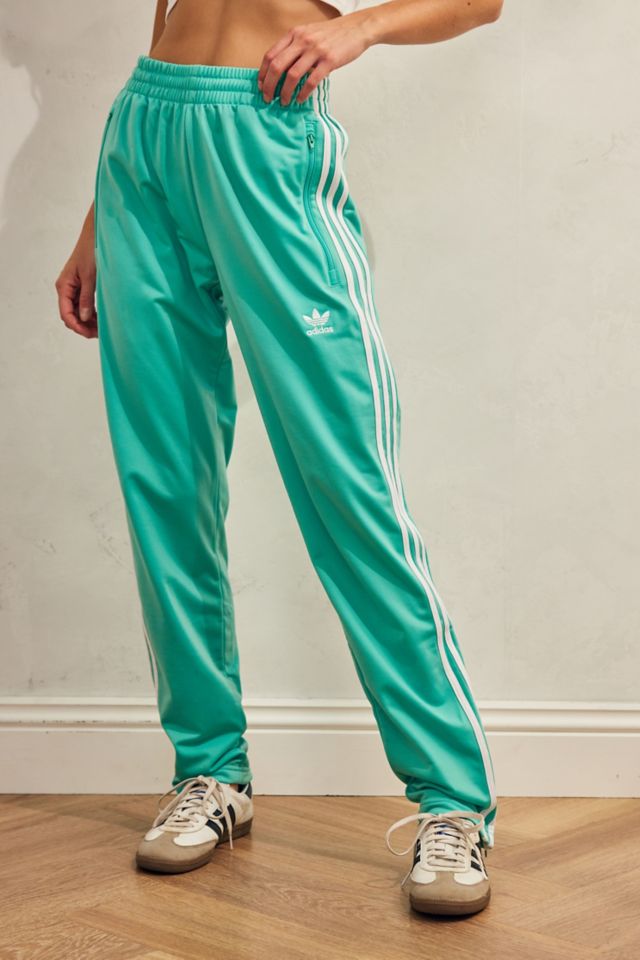 adidas Green Firebird Tracksuit Bottoms Urban Outfitters UK