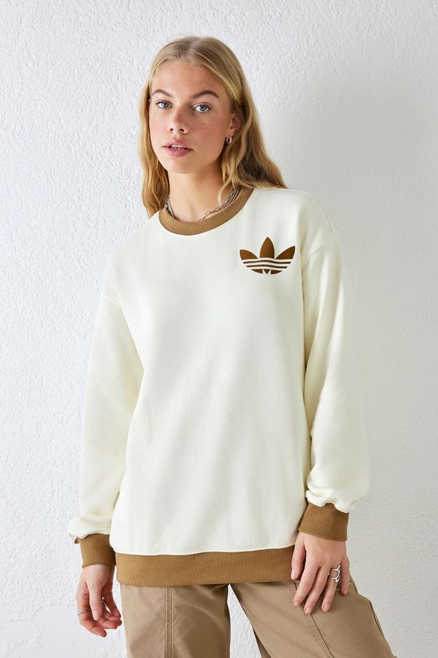 Adidas clearance beige jumper