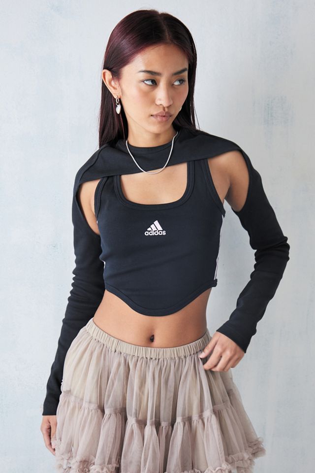 adidas - Ensemble débardeur et caraco 3-Stripes #1