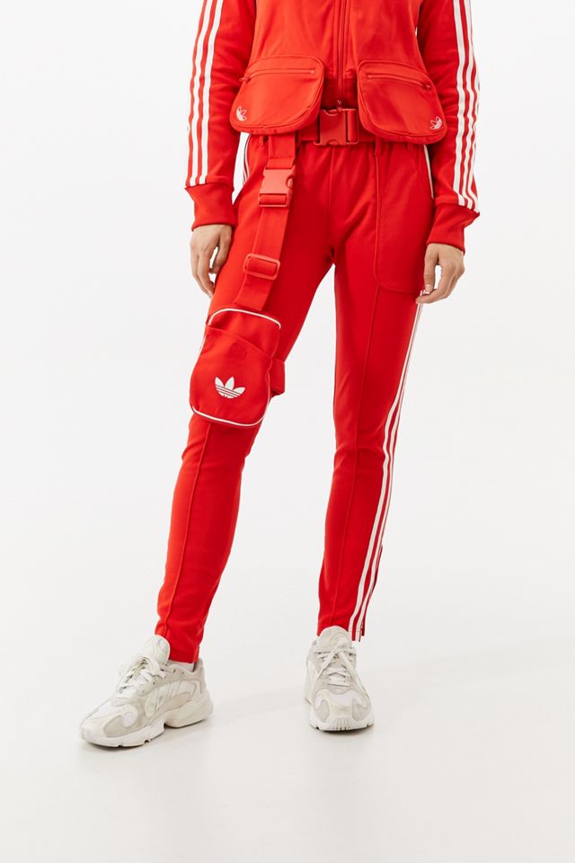 adidas Originals X Ji Won Choi X Olivia O'Blanc Red Track Pants