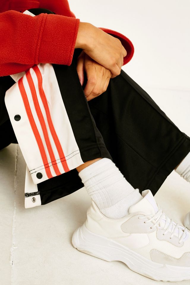 adidas Originals - Pantalon de survêtement Adibreak à 3 bandes pressionnées noir et rose #2