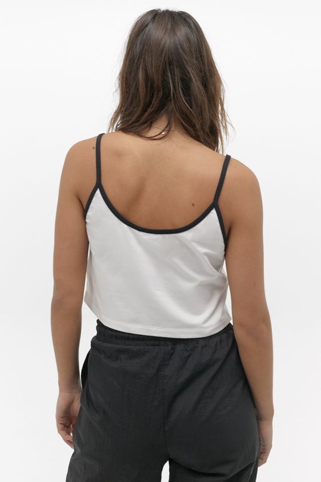 adidas Originals White Cropped Vest #3