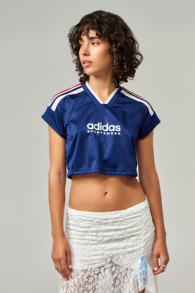 Adidas crop top urban outfitters shop