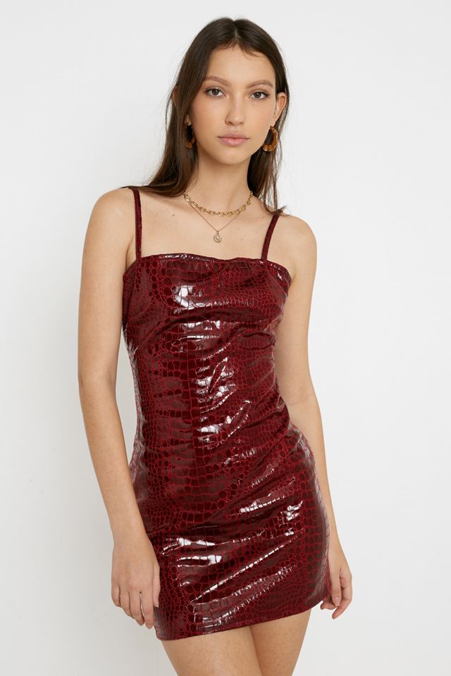 Motel - Mini robe Burmay lie de vin #1