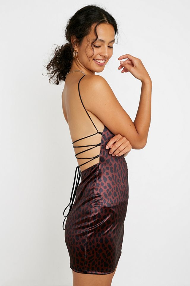 Bodycon Kozue Dress Animal Print Bodycon Dress Kozue – Motelrocks