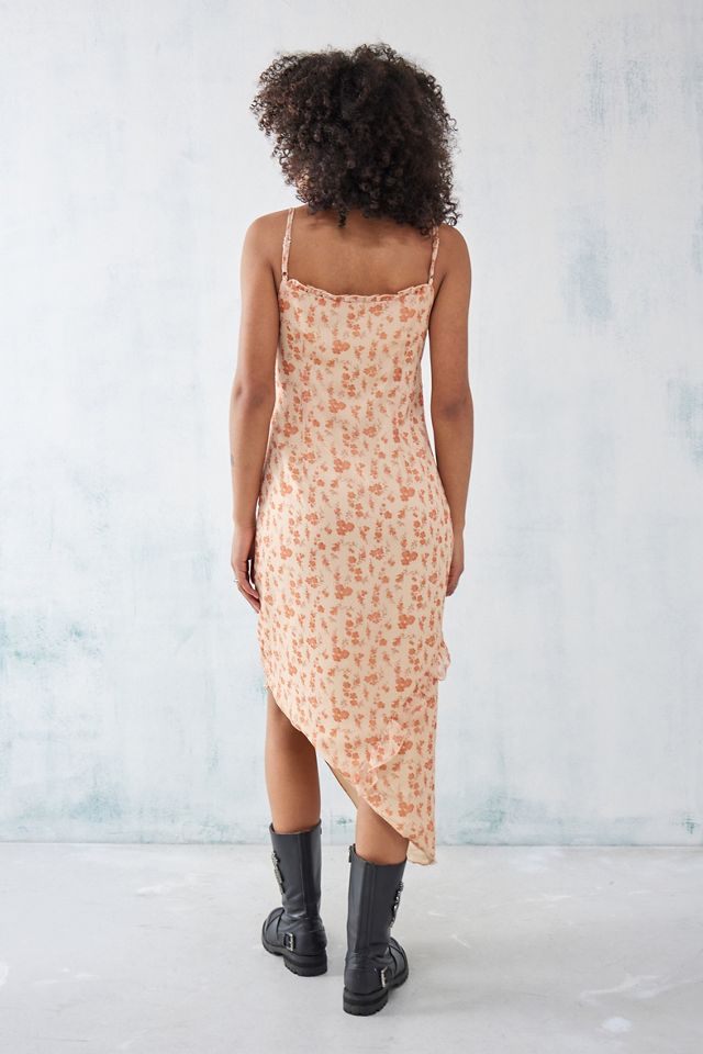 Motel Vestido floral asimétrico de Ryansa #3