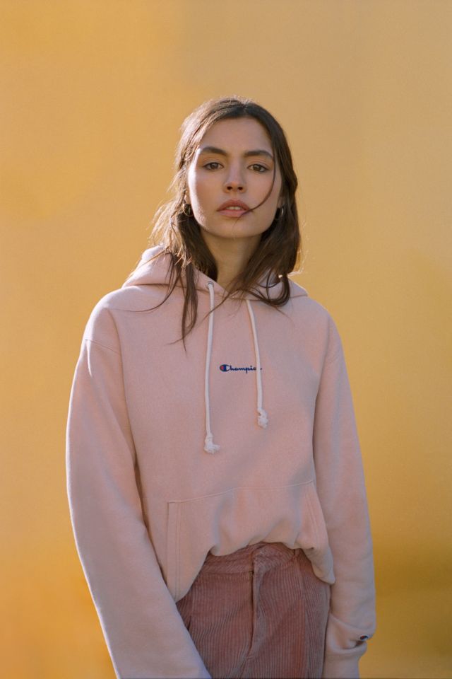 Champion sweatshirt dusty pink sale